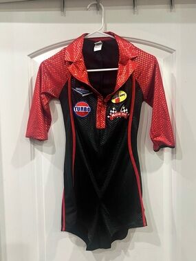 Dreamgirl Race Car Driver Costume Women's XS Zip Romper Racer Halloween